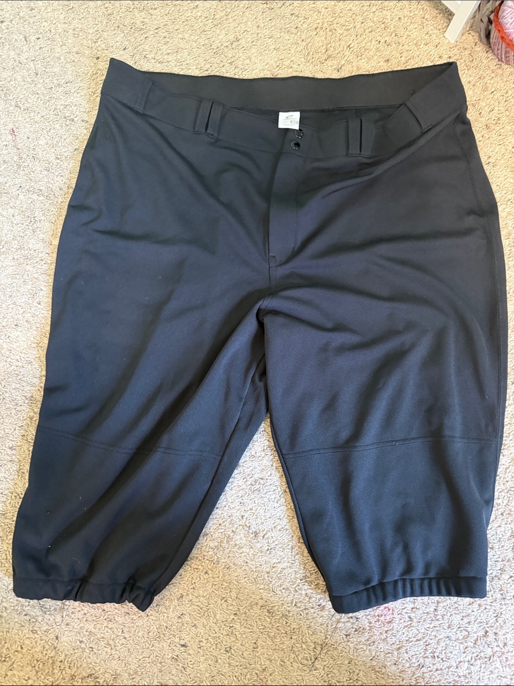 Woman’s Black softball pants(hemmed)
